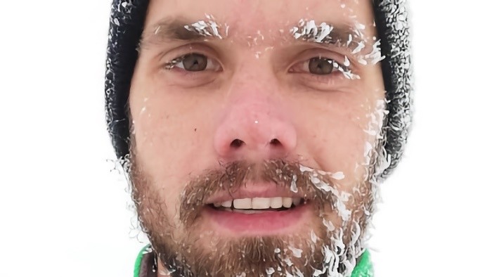 Turista Patrik Pajta v Ráne na eFeMku