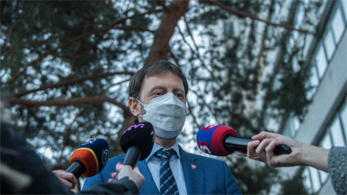 Mejora ligeramente la situación epidemiológica en Eslovaquia