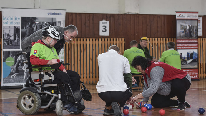 Boccisti pred paralympiádou