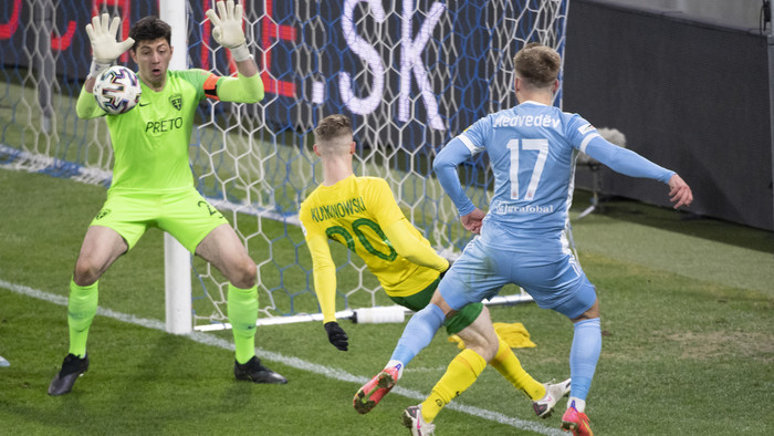 Po futbale Žilina - Slovan