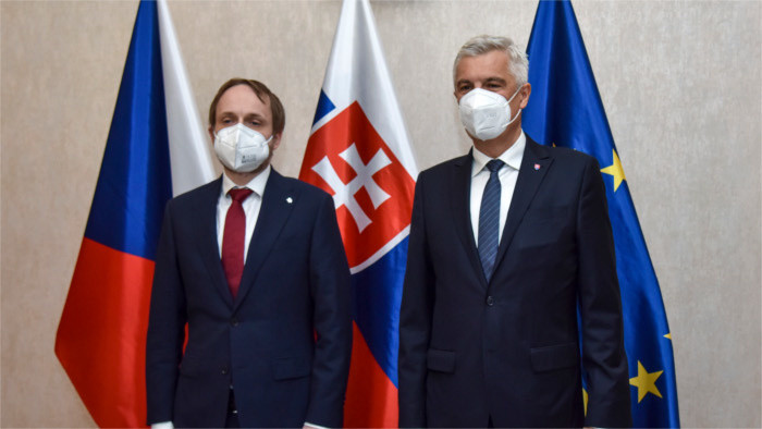 Rencontre des chefs de la diplomatie slovaque et tchèque