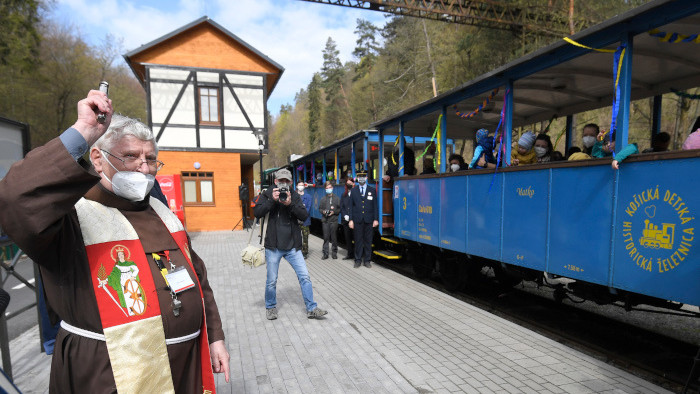 Otvorenie sezóny na Detskej železnici v Košiciach