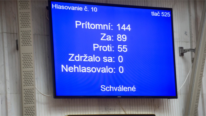 Le gouvernement Heger a la confiance du parlement 