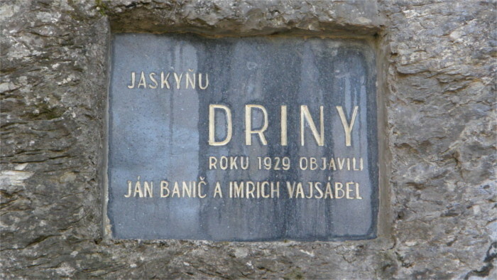Jaskyňa Driny – les presentamos la cueva de Driny