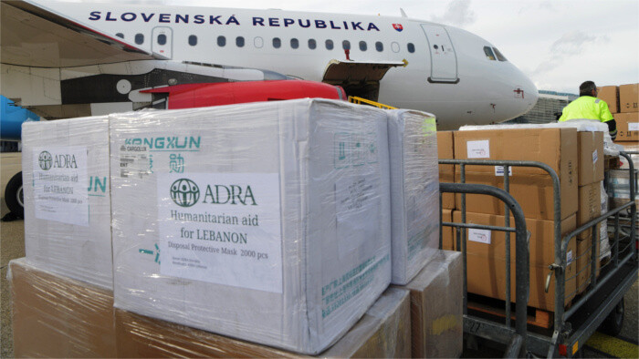 Eslovaquia envía ayuda humanitaria al Líbano