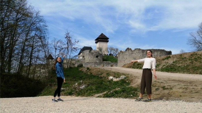 La ciudad de Trenčín – presentada por Patrícia y Viktória