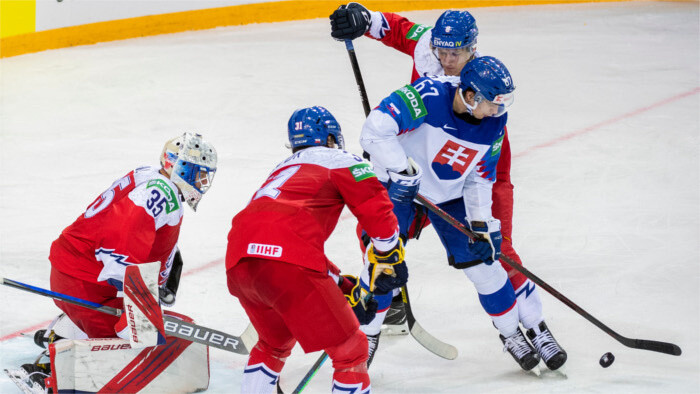 MS ľadový hokej: Slovensko podľahlo Česku