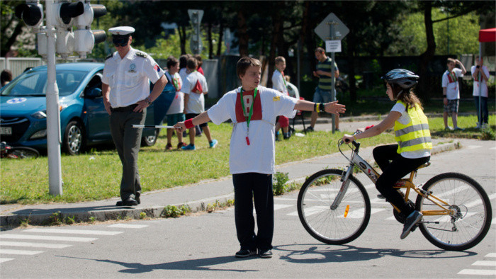 Verkehrsschule für Kinder in der Hohen Tatra