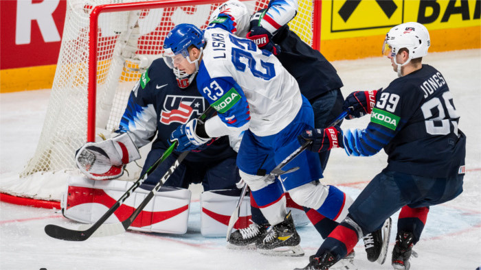 Platz 8 für die slowakische Eishockey-Mannschaft 