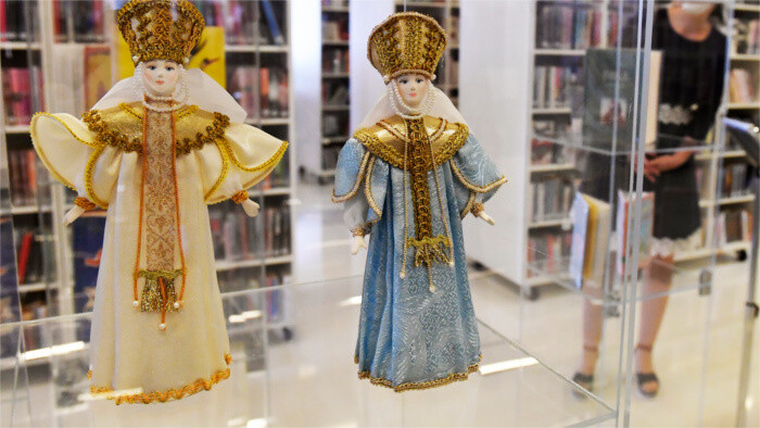 Выставка старинных русских кукол в Кошице