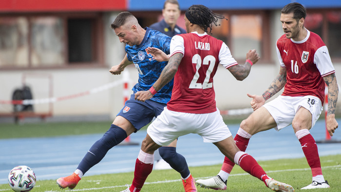Futbal: Slovensko - Rakúsko 0:0