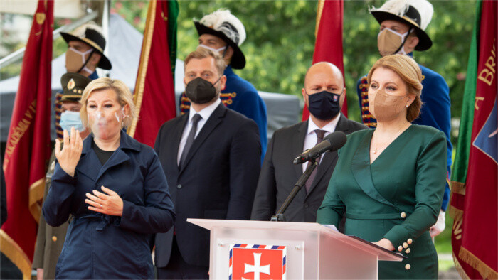 Sommet de l’OTAN – thème de Zuzana Čaputová et ministre de la défense