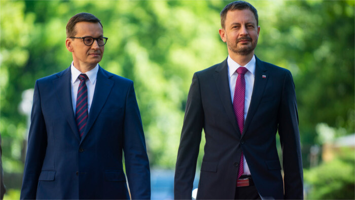 Premier Heger auf Polen-Besuch