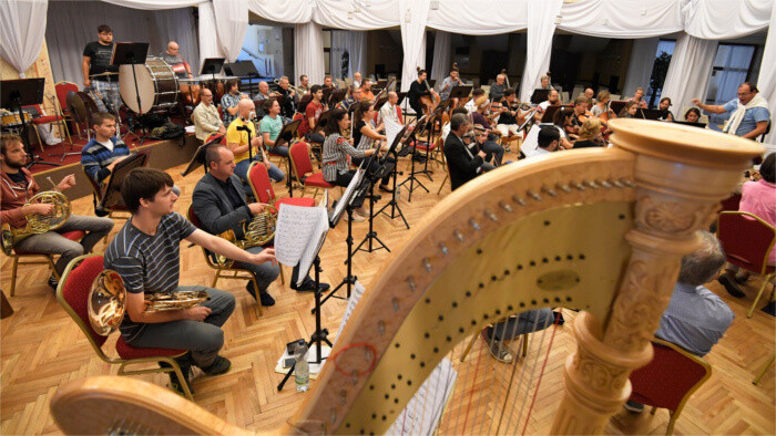Musica aeterna dans la Petite salle de la Philharmonie slovaque