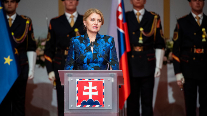 Prezidentka udelila vyznamenania 