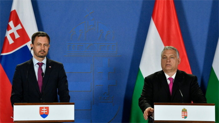 Premier ministre slovaque reçu par Viktor Orban à Budapest