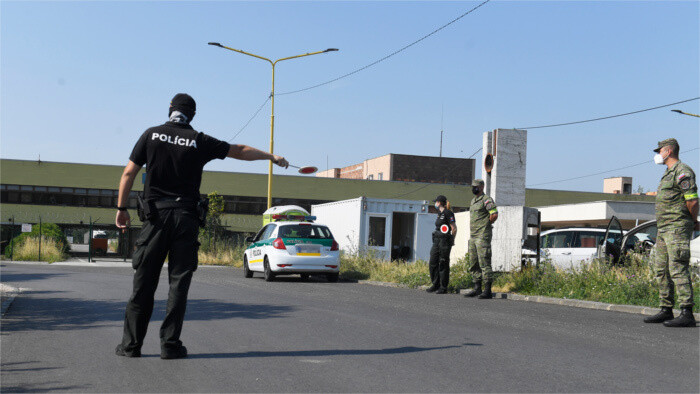 Strenge Kontrollen an den slowakischen Grenzen 