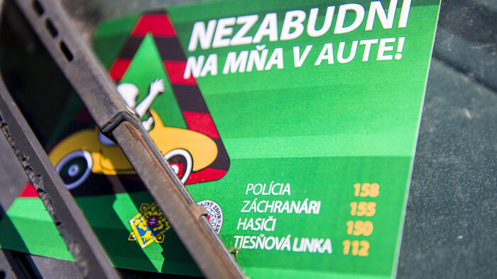 Kampaň Nezabudni na mňa v aute