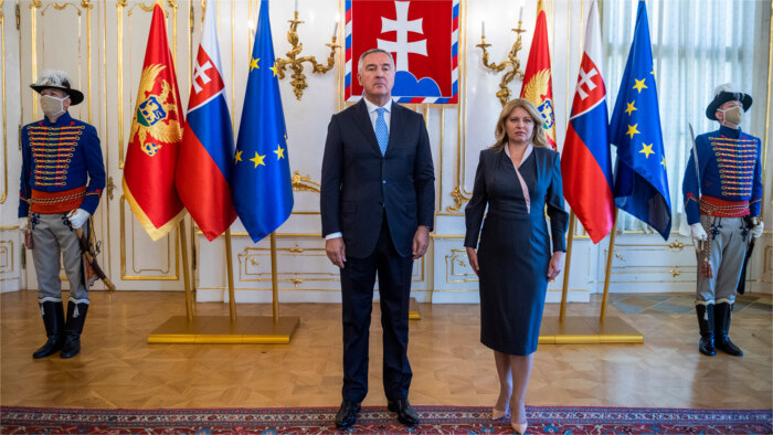 Prezident Čiernej Hory na Slovensku  