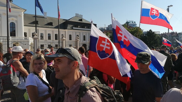 BA - protesty a zásah polície