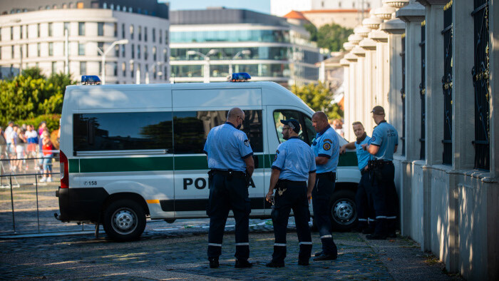 Besorgnis wegen nicht angemeldeter Demonstration in Bratislava