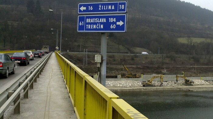 Opravy ciest I. triedy