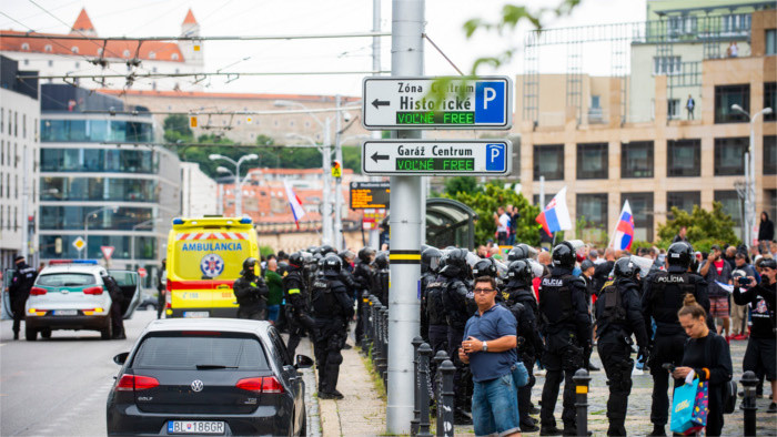 Mikulec valora positivamente la actuación policial contra los “antivacunas”