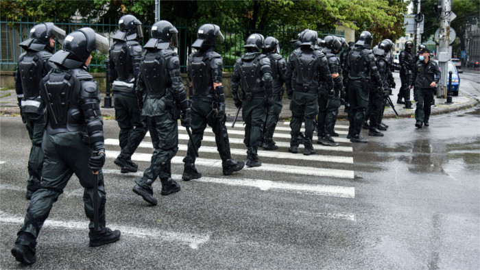 Протесты в Братиславе