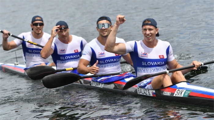 Olympia: Slowakischer Kajak-Vierer holt Bronze