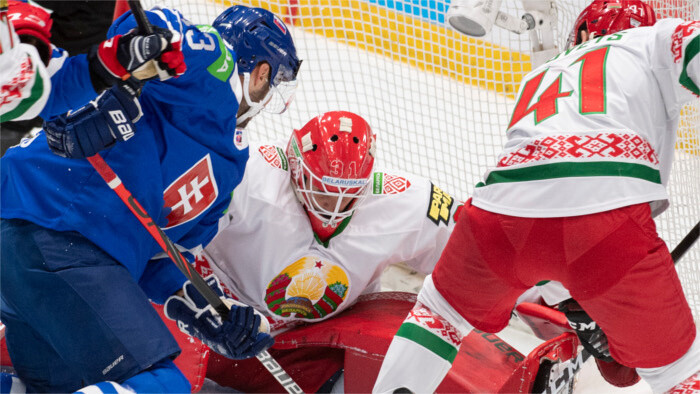 Eishockey: Olympia-Ticket für die slowakische Mannschaft 