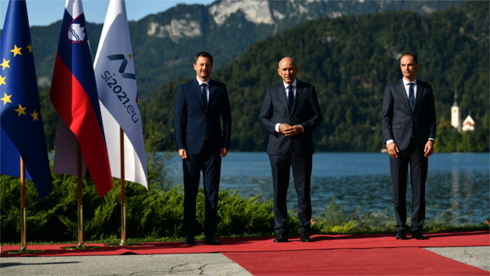 El premier debatió en Eslovenia sobre el futuro de Europa