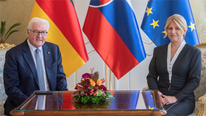 German president visiting Bratislava