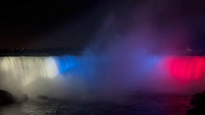 Tag der Verfassung der Slowakei auch an den Niagarafällen gedacht