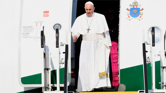 Pope Francis is in Bratislava 