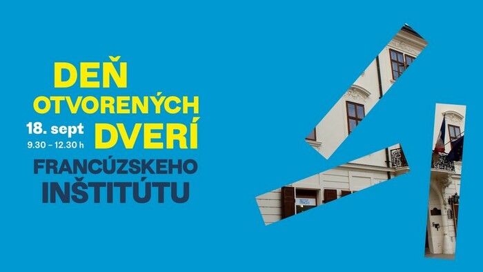 Francúzsky inštitút otvára dvere 18. septembra a pripravuje aj ďalšie podujatia