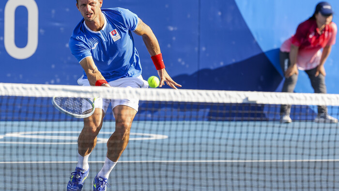 Tenis: Filip Polášek pred zápasom s Čile