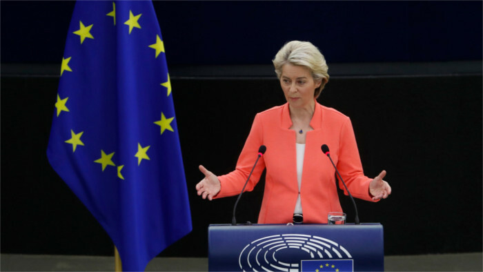 Ursula von der Leyen presenta informe sobre el estado de la Unión Europea