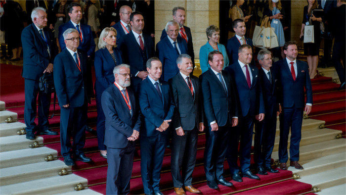 En Budapest se reúnen los presidentes de los parlamentos del V4 y Europa del Sudeste