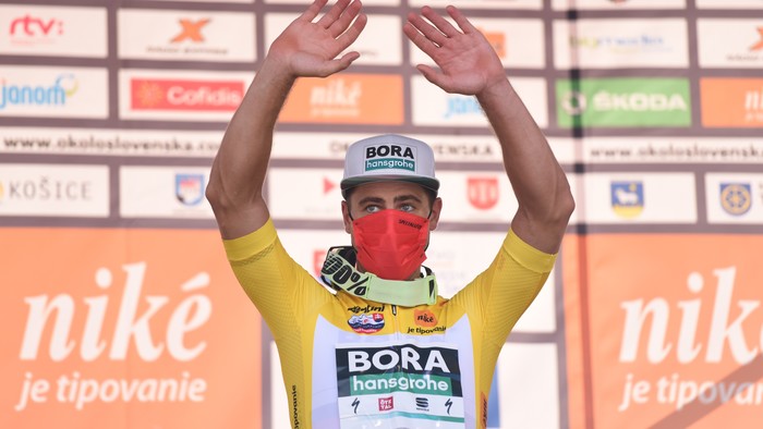 Sagan pred štartom pretekov Peklo Severu
