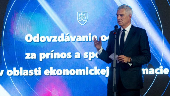 Außenminister Korčok zeichnete innovative Firmen aus 