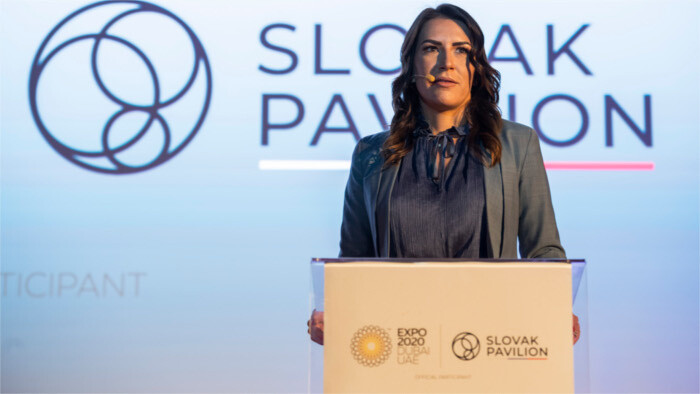 Le pavillon slovaque à l’exposition Expo Dubaï 2020