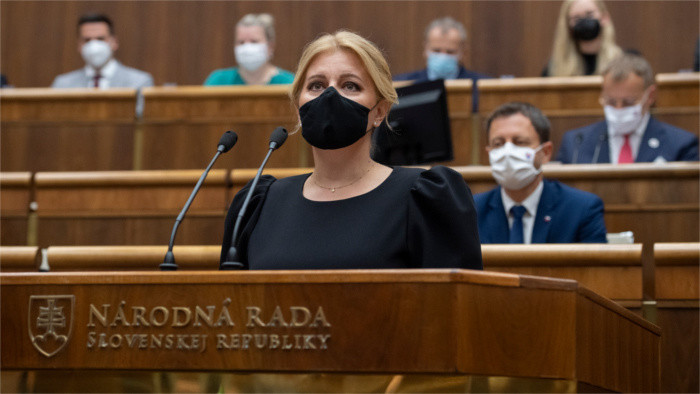 Rapport sur l’état de la République prononcé par la Présidente Z. Čaputová