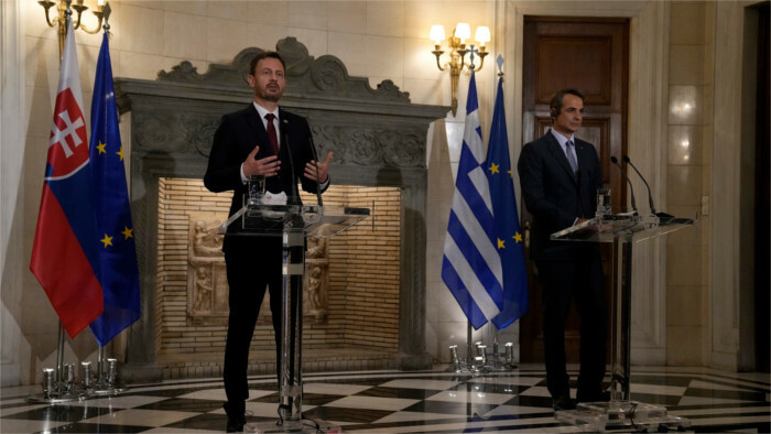 Eduard Heger se félicite de la reprise des relations mutuelles avec la Grèce