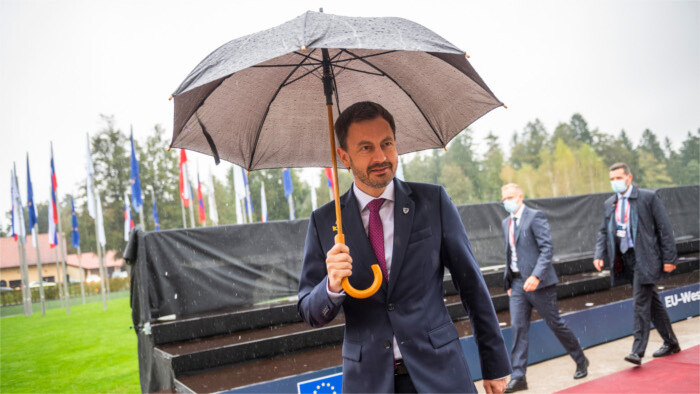 El primer ministro viajó a Eslovenia para tomar parte en la cumbre de la UE y de los Balcanes occidentales
