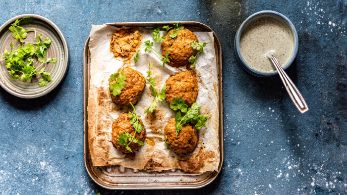 Indické jedlo pakora