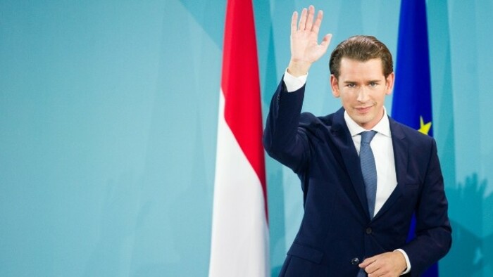 A hétvégén lemondott Sebastian Kurz osztrák kancellár