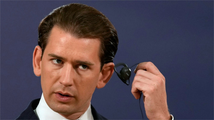 Le Premier ministre E. Heger a remercié le chancelier autrichien Kurz pour son excellente coopération