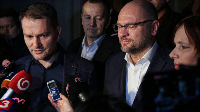 Pattsituation bei der Koalitionskrise