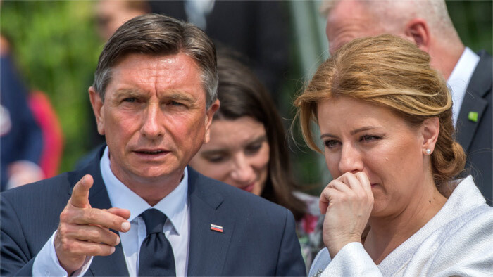 Zuzana Čaputová de visita en Liubliana