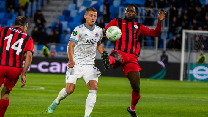 ŠK Slovan Bratislava alcanza su primera victoria en La Liga Europa Conferencia